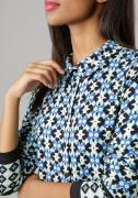 Aniston SELECTED Overhemdblouse in elastische jerseykwaliteit