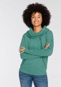 NU 20% KORTING: KangaROOS Sweatshirt met opstaande kraag