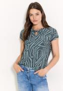 NU 20% KORTING: Cecil Shirt met print met print all-over