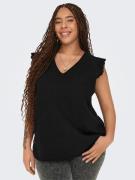 NU 20% KORTING: ONLY CARMAKOMA Shirt met korte mouwen CARTHYRA SL MIX ...