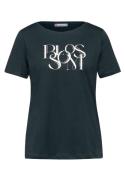 NU 20% KORTING: STREET ONE T-shirt met belettering