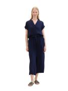 Tom Tailor Jumpsuit met een bindceintuur