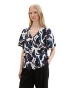 NU 20% KORTING: Tom Tailor Blouse met korte mouwen met print all-over