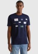 NU 20% KORTING: United Colors of Benetton T-shirt met merklabel