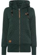 NU 20% KORTING: Ragwear Capuchonsweatvest NESKA DOTS MULTICOLOR ZIP O ...