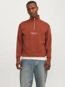 NU 20% KORTING: Jack & Jones Sweatshirt JORVESTERBRO SWEAT QUARTER ZIP...