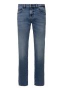 Boss Orange Straight jeans Maine BC met lederen boss badge