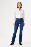 NU 20% KORTING: Garcia Slim fit jeans Celia Flare