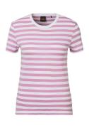 NU 20% KORTING: Boss Orange T-shirt C_Esla_Striped Premium damesmode