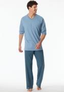 Schiesser Pyjama "Comfort Essentials" (2-delig)