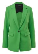 NU 20% KORTING: Comma Lange blazer met een diepe v-hals