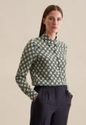 NU 20% KORTING: seidensticker Overhemdblouse Zwarte roos Lange mouwen ...