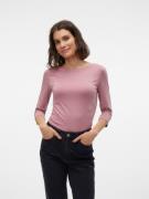 NU 20% KORTING: Vero Moda Shirt met 3/4 mouwen VMPANDA MODAL 3/4 TOP J...