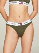 NU 20% KORTING: Tommy Hilfiger Underwear Slip THONG (EXT SIZES) met el...