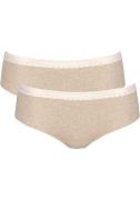 NU 20% KORTING: Sloggi Slip GO Ribbed R Hipster C2P (set, 2 stuks)