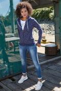 KangaROOS Capuchonsweatvest met sportieve minimal-print