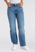 Boss Orange Straight jeans C_ADA HR 6.0 met lederen boss badge