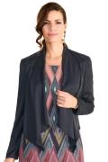 NU 20% KORTING: HERMANN LANGE Collection Blouseblazer in glanzende loo...