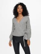 NU 20% KORTING: Only Wikkelvest ONLMIA L/S WRAP CARDIGAN KNT NOOS