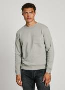 NU 20% KORTING: Pepe Jeans Sweatshirt MANS CREW met borstzak