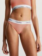 NU 20% KORTING: Calvin Klein T-string THONG met ck-logo op de tailleba...