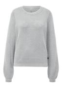 NU 20% KORTING: Q/S designed by Trui met ronde hals in tricot-look