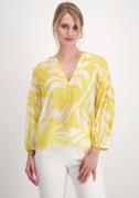 NU 20% KORTING: Monari Blouse zonder sluiting met tropical-print