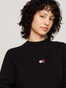 TOMMY JEANS Gebreide trui TJW BADGE MOCKNECK SWEATER