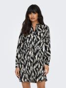 NU 20% KORTING: Only Gedessineerde jurk ONLCORY L/S V-NECK TUNIC