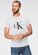 NU 20% KORTING: Calvin Klein T-shirt ICONIC MONOGRAM SLIM TEE