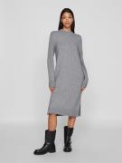 NU 20% KORTING: Vila Gebreide jurk VIRIL CREW NECK L/S MIDI DRESS - NO...