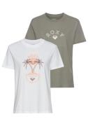 Roxy T-shirt PACK SPARKLE EVENING BG (2-delig, Set van 2)