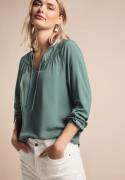 NU 20% KORTING: STREET ONE Blouse met lange mouwen met banden