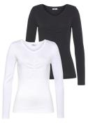 Flashlights Longsleeve kleine plooien nieuwe collectie (set, 2-delig, ...