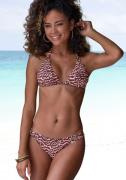 NU 20% KORTING: Lascana Triangel-bikinitop Holly met goudkleurige sier...