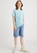 Levi's Kidswear Shirt met ronde hals BARELY THERE PALM TEE