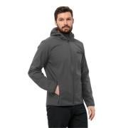 Jack Wolfskin Softshell-jack BORNBERG HOODY M winddicht, waterafstoten...