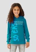 KIDSWORLD Capuchonshirt SO EASY - Print , in verlengd model