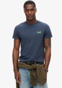 Superdry Shirt met ronde hals Organic Cotton Essential Logo T-Shirt