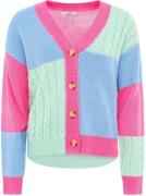 Zwillingsherz Cardigan "Color-Mix"