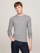 Tommy Hilfiger Shirt met ronde hals STRETCH SLIM FIT LONG SLEEVE TEE