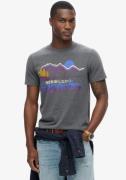 Superdry Shirt met ronde hals CL GREAT OUTDOORS GRAPHIC TEE