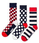 NU 20% KORTING: Happy Socks Sokken (Set van 3)