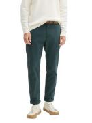 Tom Tailor Denim Chino licht voorgewassen (set, Met riem)