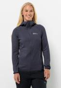 NU 20% KORTING: Jack Wolfskin Fleecejack KOLBENBERG HOODED FZ W