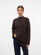 NU 20% KORTING: Vero Moda Gebreide trui VMPLAZA LS HIGHNECK LONG PULLO...