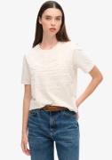 NU 20% KORTING: Superdry Shirt met print EMBOSSED VL RELAXED T SHIRT