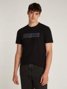 NU 20% KORTING: Calvin Klein T-shirt BOX STRIPED LOGO T-SHIRT