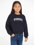 Tommy Hilfiger Sweatshirt VARSITY EMBROIDERED CREWNECK Kinderen tot 16...