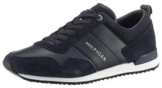 Tommy Hilfiger Sneakers ICONIC LEATHER SUEDE MIX RUNNER in materiaalmi...